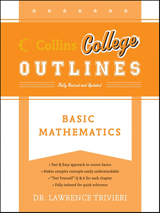 Title details for Basic Mathematics by Lawrence A. Trivieri - Available